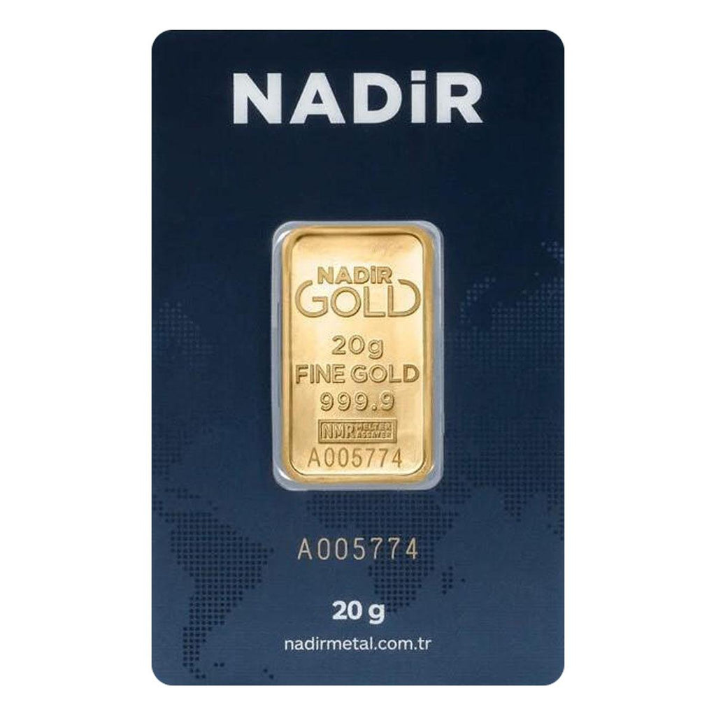 20 gr 24 Ayar 995 Milyem NadirGold Gram Altın
