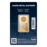 20 gr 24 Ayar 995 Milyem NadirGold Gram Altın